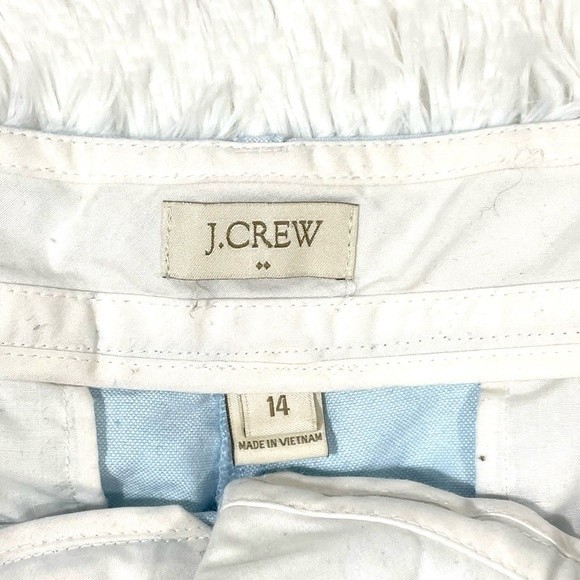 J.Crew Factory Womens Classic Pale Chambray Chino Shorts - Picture 4 of 6